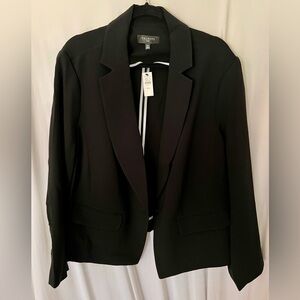 Talbots Black Women's Tailored Crepe NWT Blazer Jacket